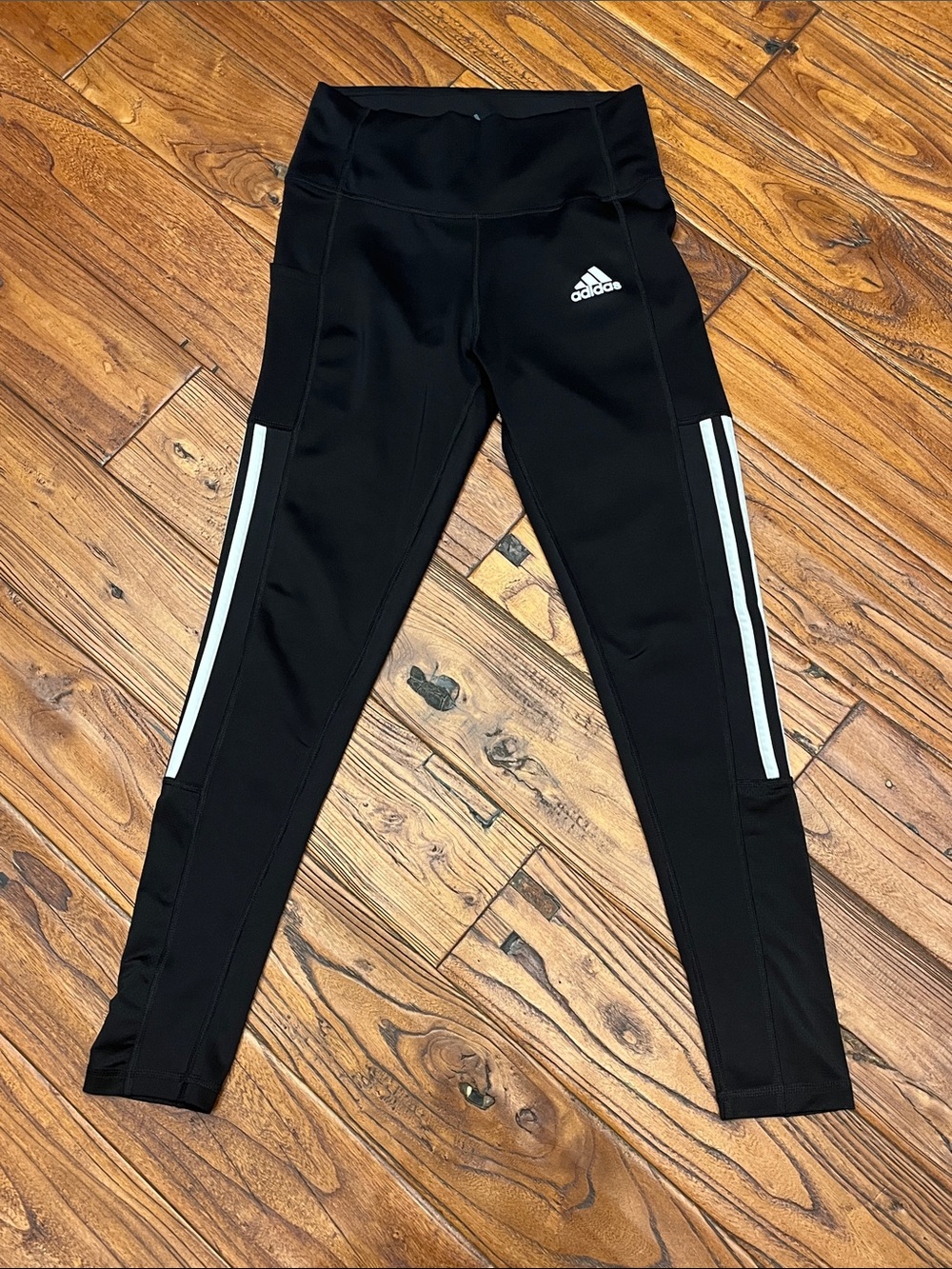 Adidas Aeroready Primegreen 3-Stripe Training Tights Sz Small